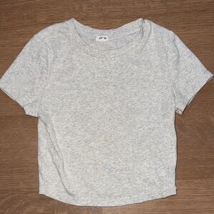Gray Short Sleeve T-Shirt
